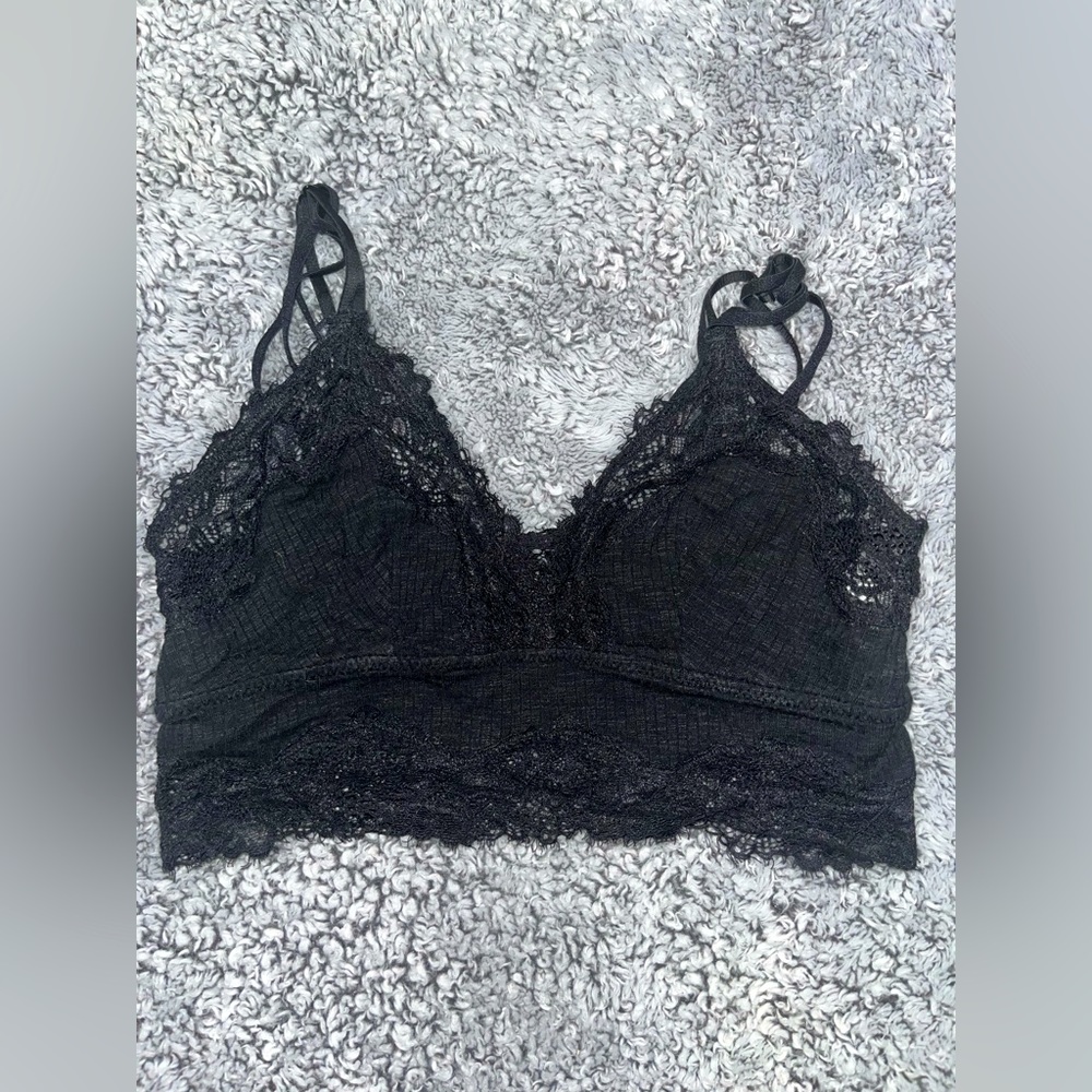Aerie Black Bralette